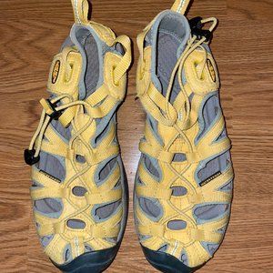 Keen Whisper Yellow Sport Sandals Waterproof Womens 7